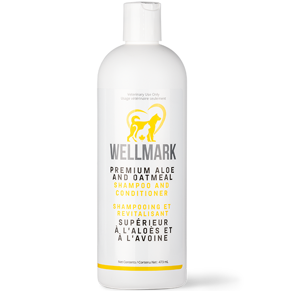 Wellmark Dog/Cat Aloe & Oatmeal Shampoo & Conditioner 473ml