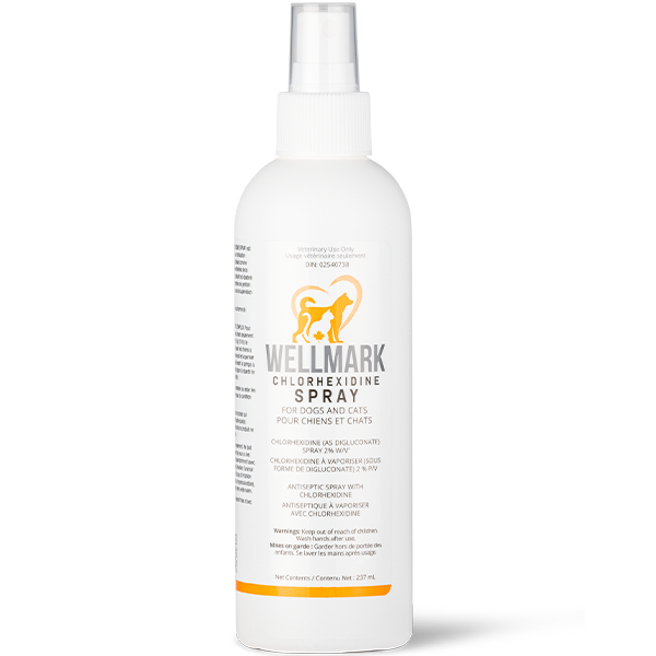 Wellmark Dog/Cat Chlorhexidine Spray 237ml