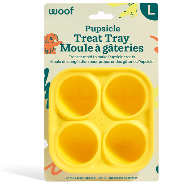 Woof Pet Dog Pupsicle Treat Tray