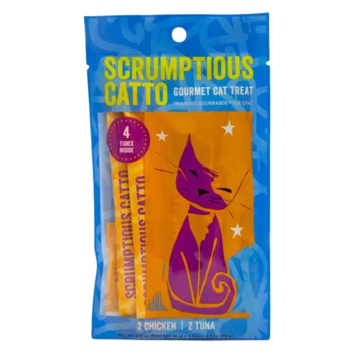 Scrumptious Catto Cat Tube Treats