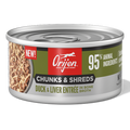 ORIJEN Cat Chunks & Shreds Duck & Liver Entree 155g