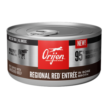 ORIJEN Cat Chunks & Shreds Regional Red  Entree 155g
