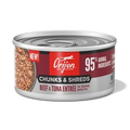 ORIJEN Cat Chunks & Shreds Beef & Tuna Entree 155g