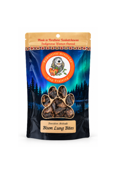 Pawsititve Attitude Bison Lung Bites