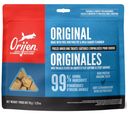 ORIJEN Dog Treats Freeze-Dried Original  92g