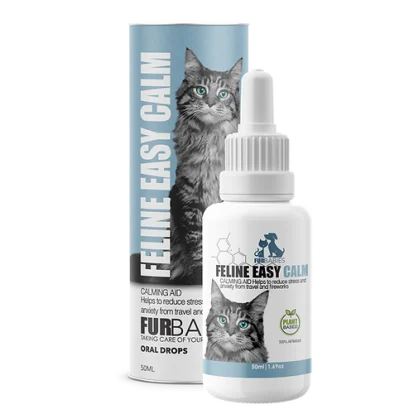 Furbabies Cat Feline Easy Calm Anxiety Relief Oral Drops 50ml