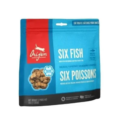 ORIJEN Cat Treats Freeze-Dried Six Fish 35g