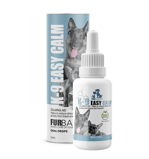 Furbabies Dog K-9 Easy Calm Anxiety Relief Oral Drops 50ml