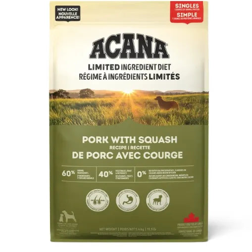 ACANA Dog Singles Pork with Squash 10.8kg